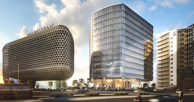 Image of Adelaide Biomed City health and medical precinct in Adelaide CBD.